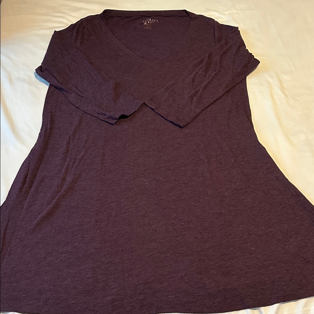 Victoria's Secret Deep Purple Pajamas Size Large